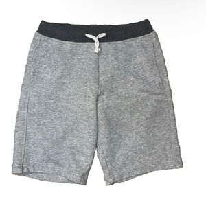 Vince Boys Grey Heather 3 Pockets Sweat Shorts W/Drawstring Sz L Youth VNCYB0892